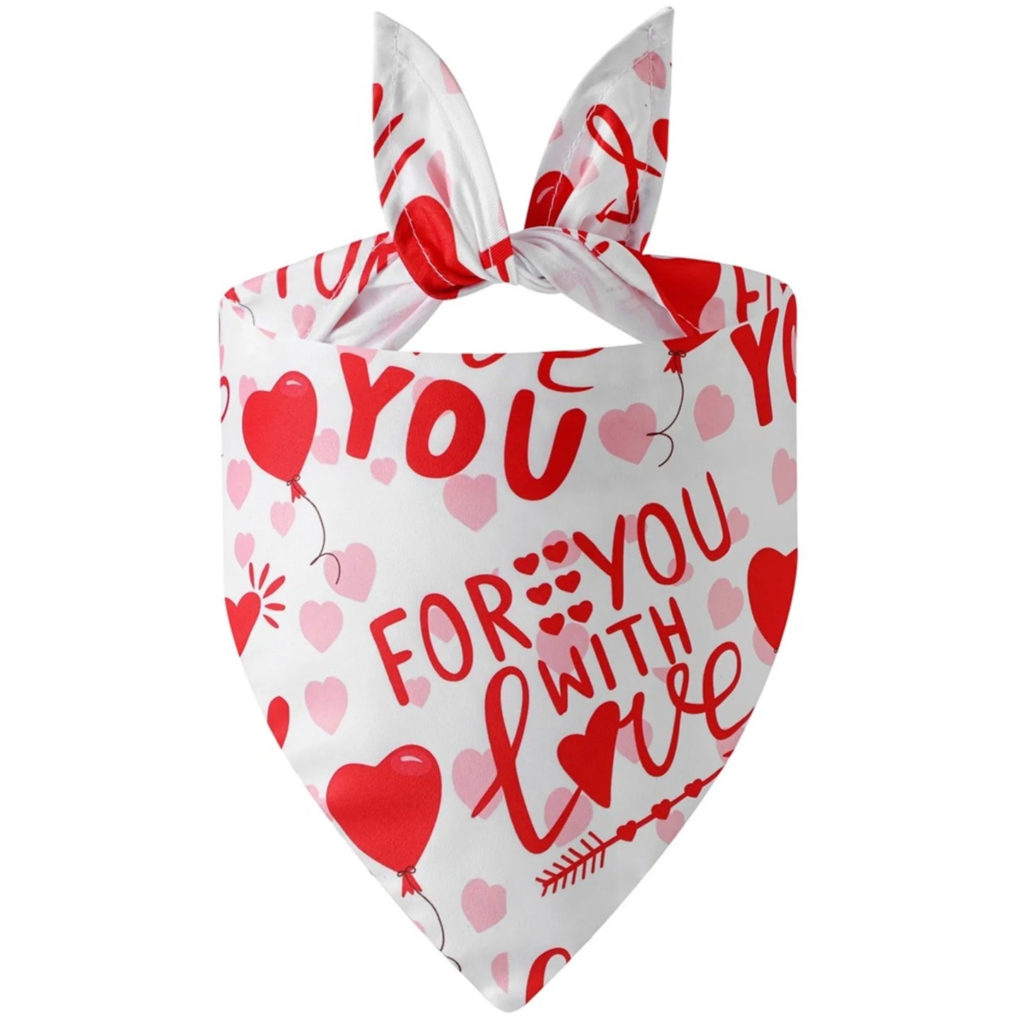 Valentine's Pet Bandanas | Automatic Bulk Discount*