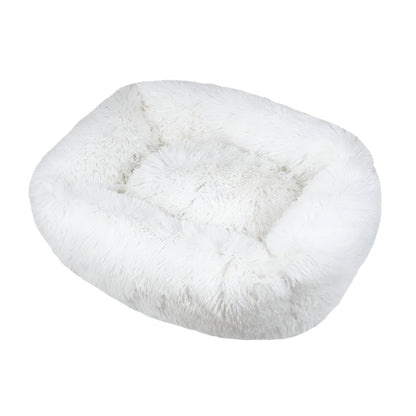 Luxurious Plush Bed - Machine Washable Pet Sofa for Dogs & Cats