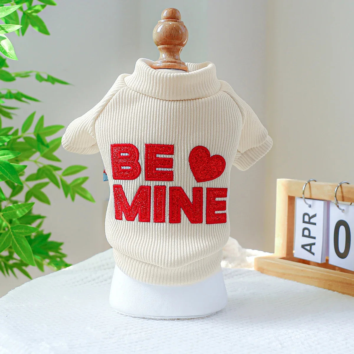 “Be Mine” Heart Pet Jumper