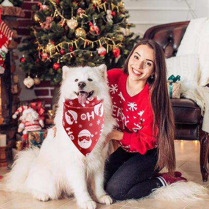 Festive Pet Bandana Collection