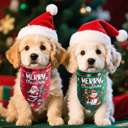 Festive Pet Bandana Collection