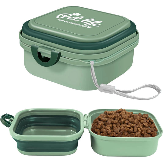 2-in-1 Portable Pet Bowl