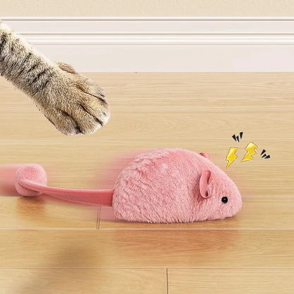Interactive Light-Up Mouse Toy