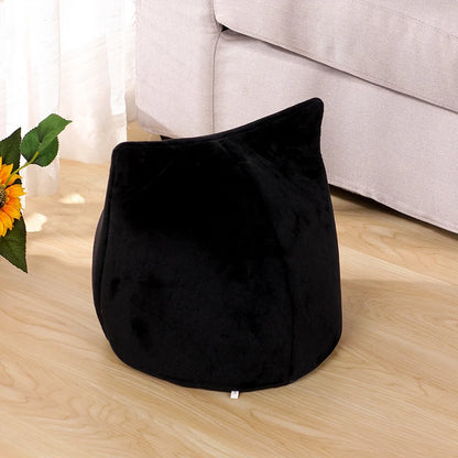Halloween & Winter Pet Bed – Warm House for Cats, Dogs, and Kittens
