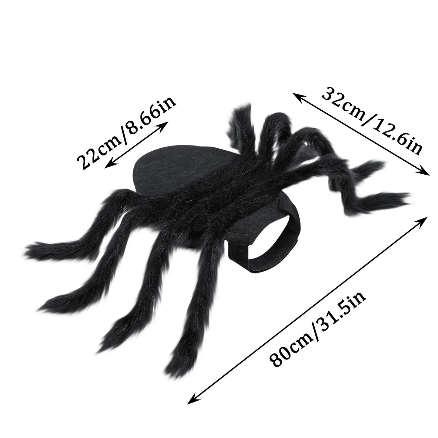 Halloween Spider Pet Costume – Dog & Cat Spider Cosplay