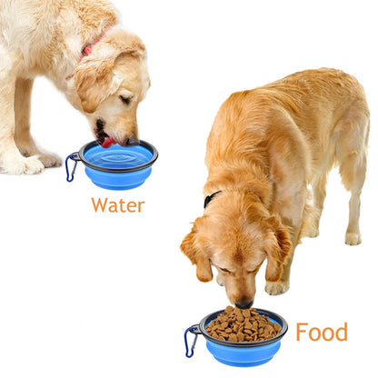 Collapsible Silicone Pet Bowl - 1000ml