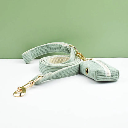 Light Green Corduroy Walking Set