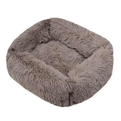 Luxurious Plush Bed - Machine Washable Pet Sofa for Dogs & Cats