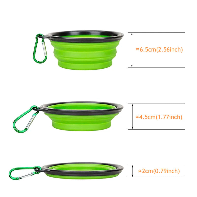 Collapsible Silicone Pet Bowl - 1000ml
