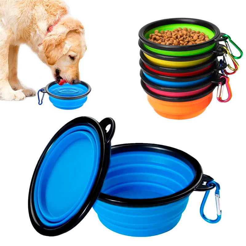 Collapsible Silicone Pet Bowl - 1000ml