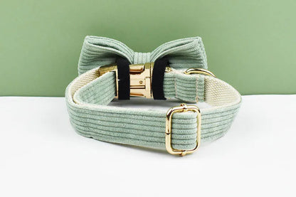 Light Green Corduroy Walking Set