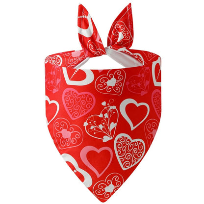 Valentine's Pet Bandanas | Automatic Bulk Discount*