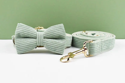 Light Green Corduroy Walking Set